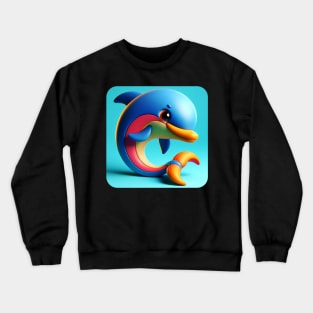 Animals, Insects and Birds - Dolphin #29 Crewneck Sweatshirt